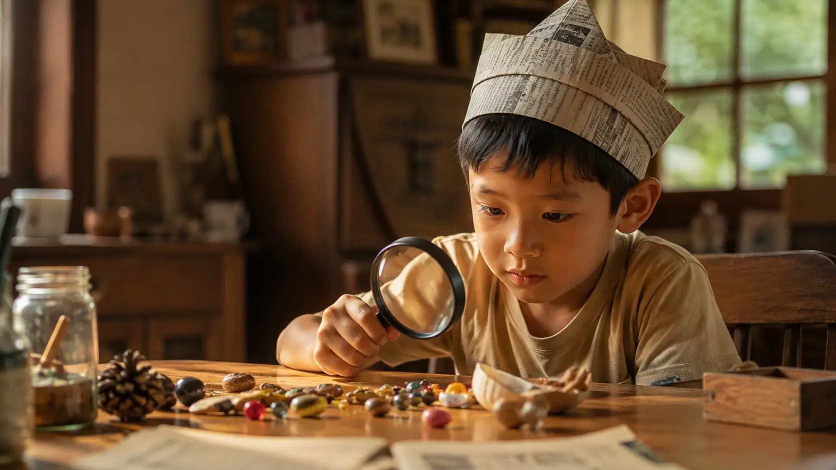 latih fokus anak dengan permainan detektif di rumah