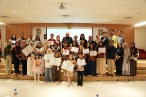 Dokumentasi Bersama Pemenang Lomba Public Speaking Championship 2026